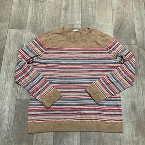 Womens‎ Talbots Striped Crewneck Lightweight Pullover Sweater